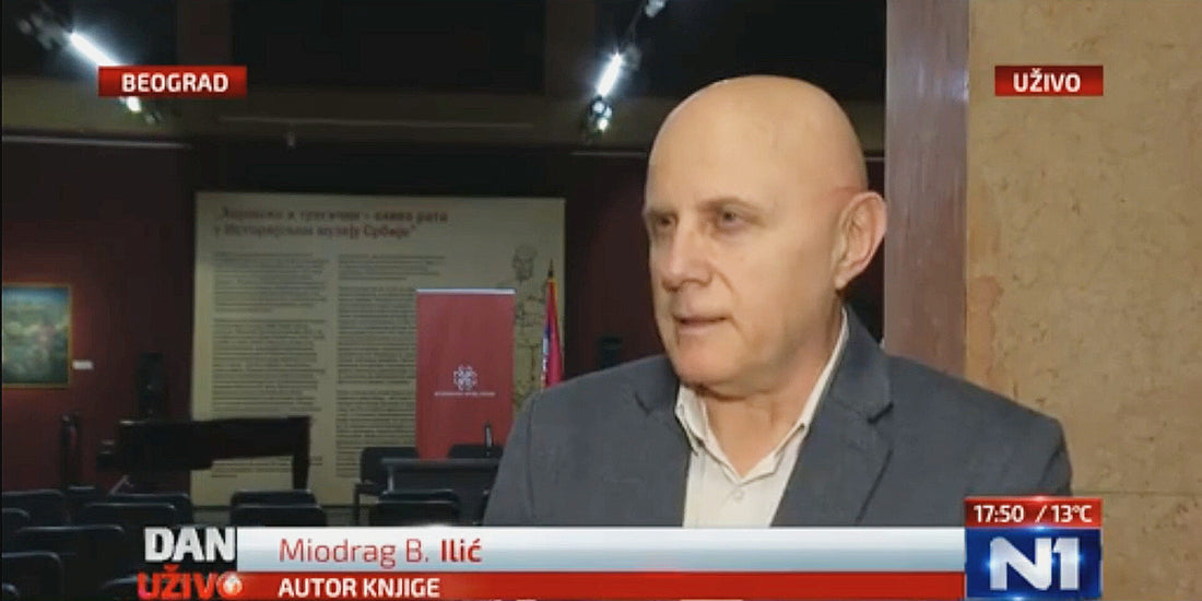 N1-Dan uživo-najava promocije knjige Hodocasće Ilije Ilića u Istorijskom muzeju Srbije-23.02.2026. (VIDEO)